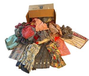 ULR - Vintage Aprons Assorted Prints - Box of over 25