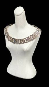 Vintage Sterling Silver Link Necklace