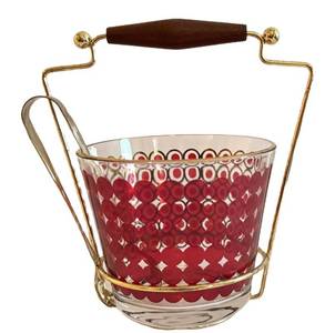 MBR - Vintage Jeannette Glass Co. Crystal Classics Snack Ice Bucket