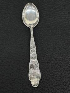 Vintage Sterling Silver Souvenir Spoon 5.25 in