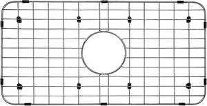 Serene Valley Sink Grid 24-18 x 12-58, Centered Drain, 1-12 Radius NLW2412C