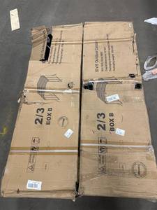 10  x 15  outdoor carport- partial boxes only. Read details.