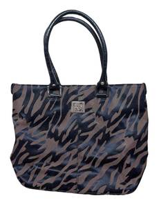 LLSR - Anne Klein Zebra Shoulder Tote Bag