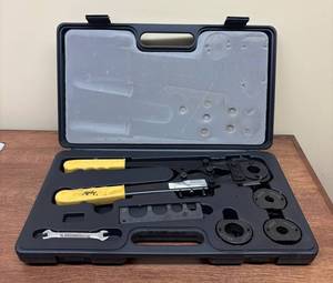 LLSR - Apollo Pex Crimp Tool Kit With Multi-Head & Dies