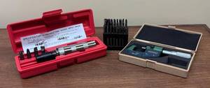 LLSR - Mitutoyo Digital Micrometer, Impact Driver & Bit Set