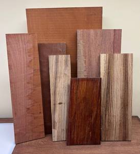 LLSR - Assorted Hobby Wood including Zebra Wood, Rosewood & More