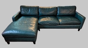 ML - Leather Sectional Sofa