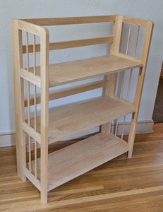 ML - Folding Wood Bookshelf