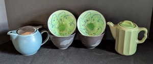 ML - Ceramic Teapots & Bowls Mixed Lot