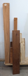 G - Mahogany Wood Boards Assortment
