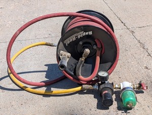 G - Rapid-Reel Air Hose Reel With Regulator Assembly
