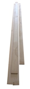 G - White Oak Wood Boards (Lot of 3)