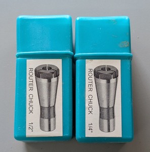 G - Router Chuck Collet Set 12 & 14 (Lot of 2)