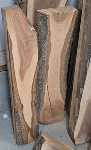 G - Assorted Live Edge Wood Pieces (Lot of 11)