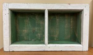 LLSR - Primitive Rustic Wooden Wall Hanging Shadow Box