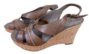 LLSR - Franco Sarto Wedge Sandals Size 8m