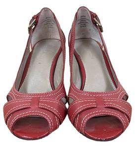 LLSR - Liz Claiborne Open Toe Heels Size 7.5 M