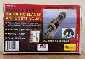 LLSR - Woodstock International W1216 Magna-Set Planer Knife Setting Jigs (Lot of 2)