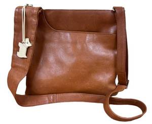 LLSR - Radley London Brown Leather Crossbody Bag