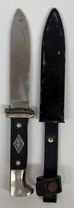 LLSR - C. Jul. Herbertz Scout Knife With Sheath 8 in