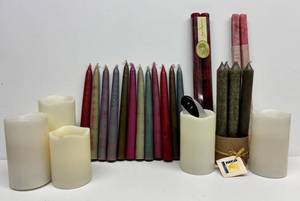 LLSR - Mixed Lot Candles & Battery Candles