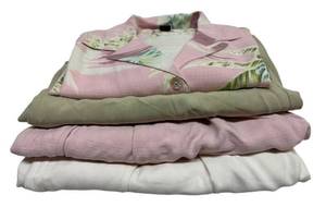 LLSR - Tommy Bahama Silk Shorts & Floral Shirt Mixed Lot (4 Pieces)