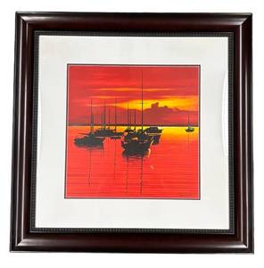 LLSR - Igor Medvedev Scarlet Tide Serigraph