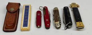 LLSR - Victorinox, Higonokami & Hapo Austria Vintage Folding Knife Mixed Lot (Lot of 7)