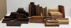 LLSR - Mixed Wood Turning Blanks & Sample Blocks Approx 12 in