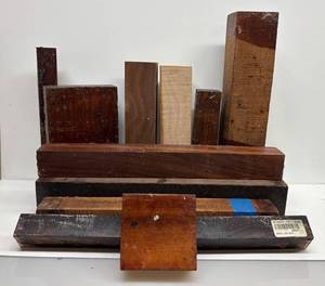 LLSR - Balsamo, Honduras Rosewood & Jobilla Wood Samplers (Lot of 9)