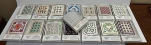 LLSR - Celebration Quilts Quilt Tiles (Lot of 15) 4 X 4 in