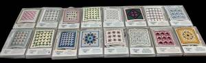 LLSR - Celebration of American Quilts Porcelain Tiles (Lot of 16)
