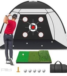 Golf Practice Net & Hitting Mat Set $69.99 Retail - Brand New