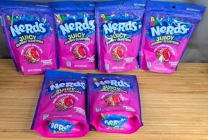 Nerds Gummy Cluster Juicy Strawberry Punch 7.15oz 6 Pack Case - Brand New