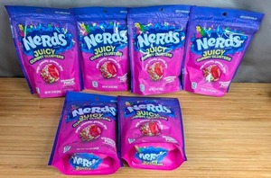 Nerds Gummy Cluster Juicy Strawberry Punch 7.15oz 6 Pack Case - Brand New