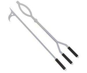 Firewood Grabber & Fire Tongs Set $49.99 Retail - Brand New