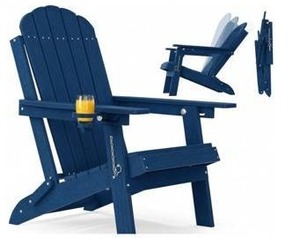 Adirondack Chair Navy Blue $99.99 Retail - Brand New