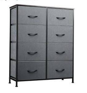 WLIVE 8-Drawer Fabric Dresser Storage Tower $99.99 Retail - Brand New