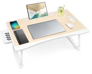 White Oak Laptop Bed Desk Tray $35.99 Retail - Brand New