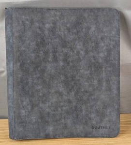 360 Pocket Trading Card Binder Grey - Brand New