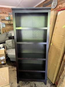 Black Book Shelf - Sold by Target - 31 inches wide, 12 inches deep, 6 feet tall