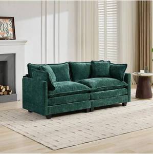 Cloud Loveseat - Blue