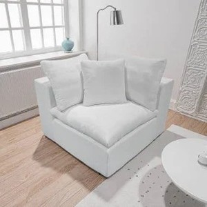 Corner Cloud Sofa - Beige color