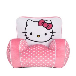Hello Kitty Kids Compressed Foam Plush Chair Pink