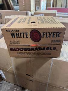 White Flyer Orange Top Blackout Target, 135 ct