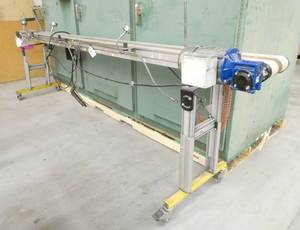 Dorner conveyor 12 ft long, 8 wide belt