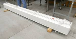 12 ft wide x 12 ft tall electric retracting projector screen