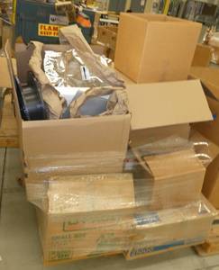 Pallet of mostly filament but other misc stuff as well