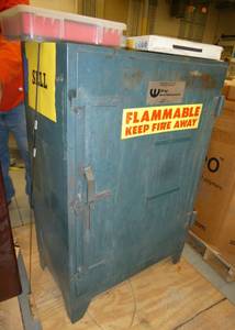 Flammable cabinet 28x16x43 and die set
