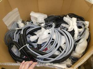 Gaylord pallet full of cabling